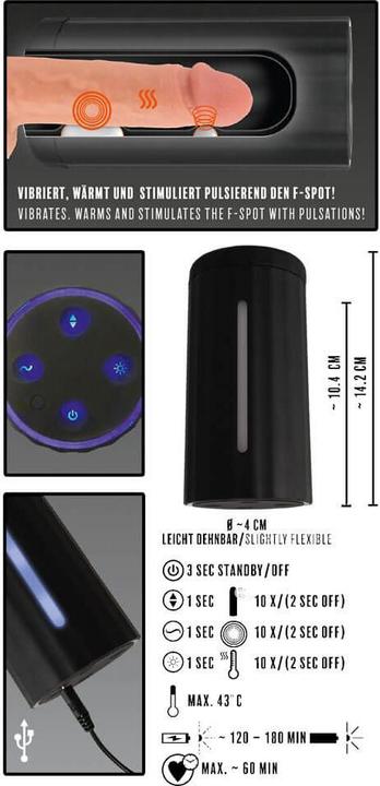 Actual product image Rebel Masturbator