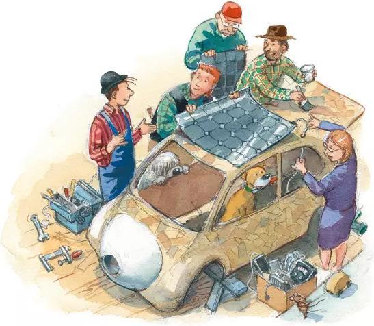 Image du produit Willy Werkel baut ein E-Auto (Allemand, George Johansson, Jens Ahlbom, Angelica Carriage, 2023)