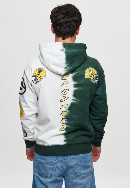 Produktbild Recovered Re:covered Fleece Hoody - INK DYE Green Bay Packers - XL (XL)