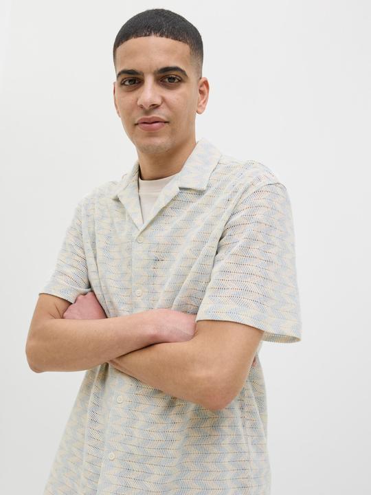 Produktbild Jack & Jones Jorsummer Luke Texture Resort Shirt Ss (S)