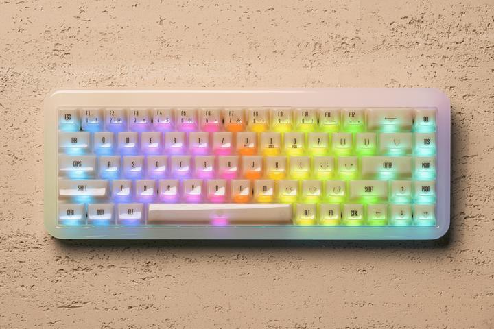 Image du produit Akko YU01 Antique Jade Clavier de jeu, RGB - 65%, V3 Piano Pro Switches (ISO) (US, Filaire, Sans fil)