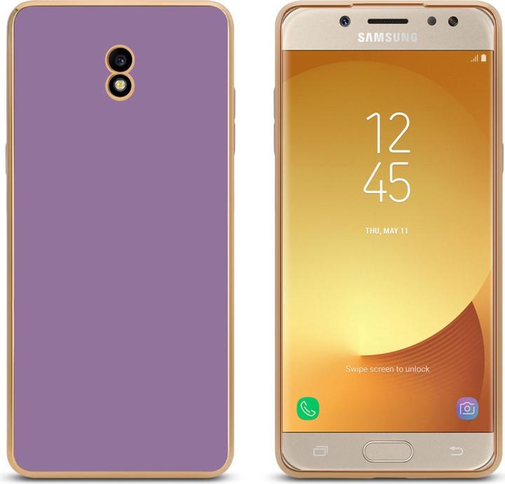 Immagine prodotto Cadorabo Custodia per Samsung Galaxy J5 2017 in TPU con protezione della fotocamera Stile LM130 (Samsung Galaxy J5 (2017))
