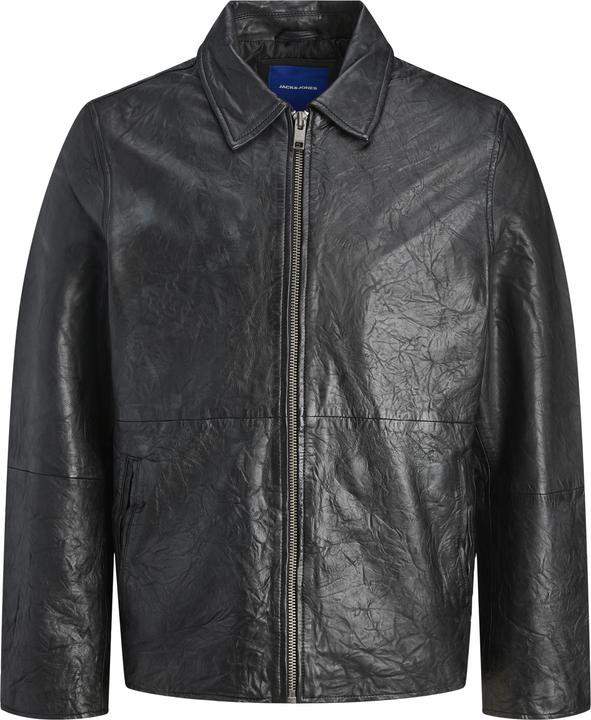 Jack & Jones Jorcrincle Leather Jkt Styd Aw24