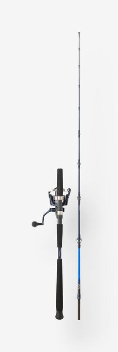 Actual product image Caperlan Fishing set jig rod Ilicium 500 Jigging 6.2" 30 lbs (Allround rod, Fishing set, 190 cm)
