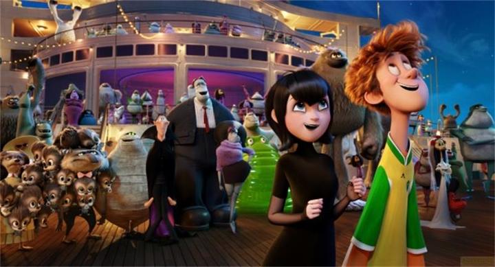 Actual product image Rainbow Hotel Transylvania 3 - A Monster Holiday - 4K Blu Ray (Blu-ray, German, French, English)