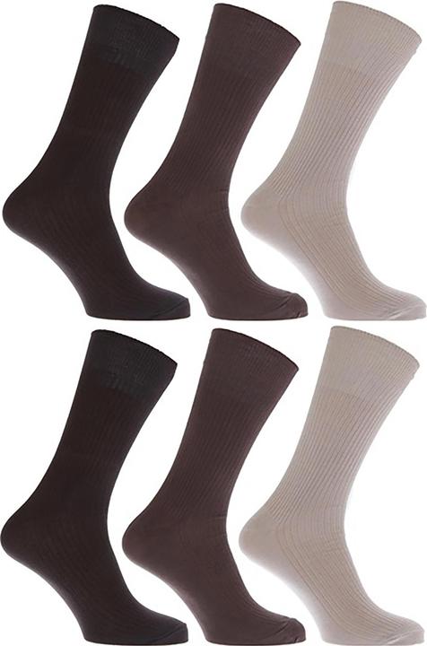 Produktbild Universal Textiles Bambus Socken Arbeitssocken besonders weich 6erPack (6er Pack, 39 - 45)