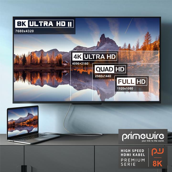 Actual product image Primewire HDMI – HDMI (5 m, HDMI)
