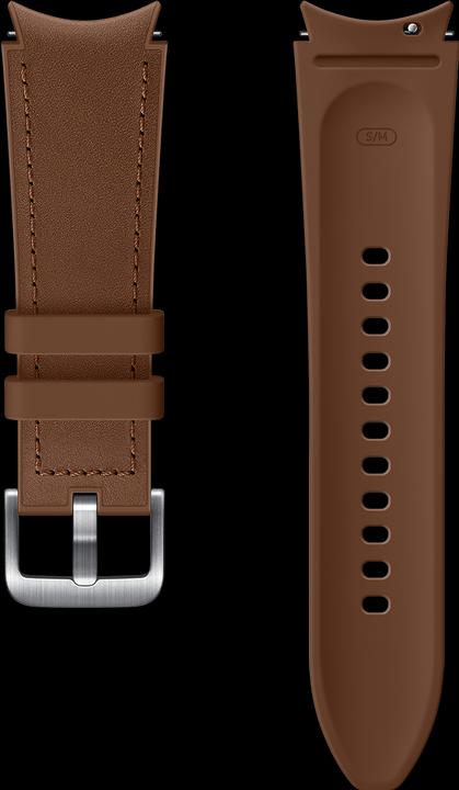 Samsung Ruban en cuir hybride (20 mm, Fluoroélastomère, Cuir)