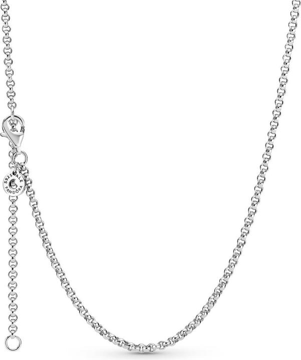 Pandora Rolo Halskette (Sterling Silber 925, 60 cm)