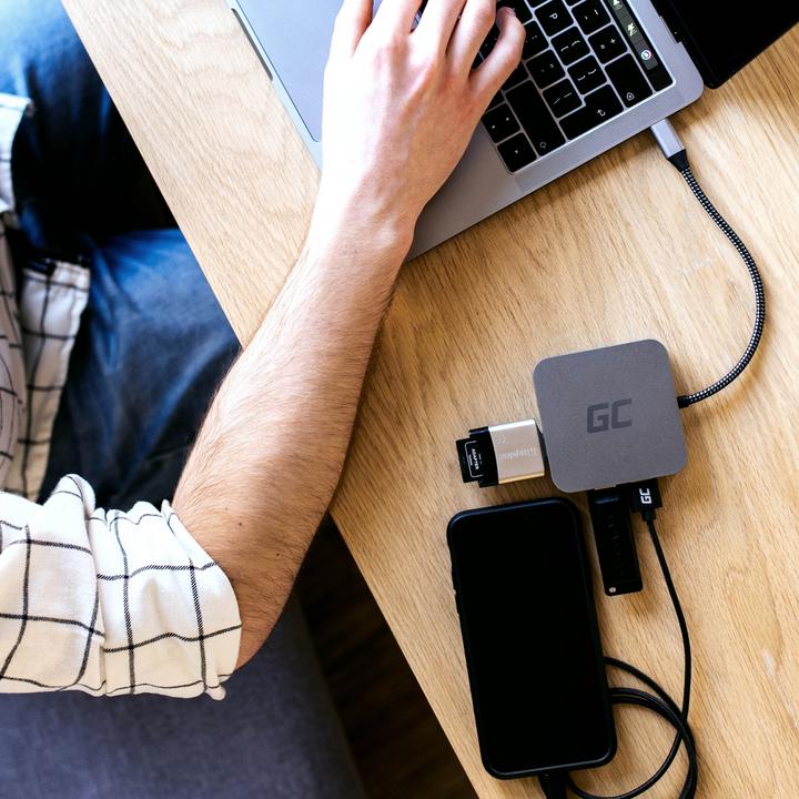 Actual product image GreenCell AK61 (USB-C, 4 Ports)