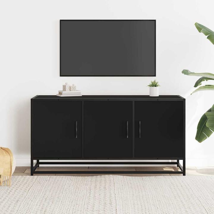 Image du produit VidaXL Armoire TV Lowboard Meuble TV Métal dérivé du bois (100 x 35 x 50 cm)