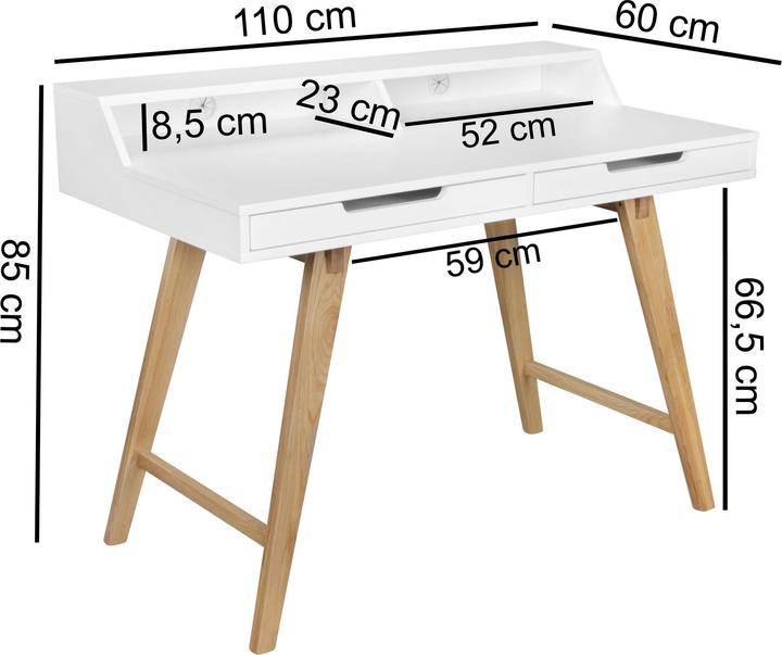 Image du produit Wohnling Skandi (60 x 110 x 85 cm)