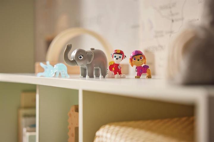 Image du produit Spin Master PAW Patrol Jungle Pups, Figurines articulées Chase, Tracker & Tiger avec lance-projectile, jouets po