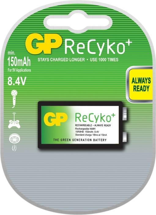 Immagine prodotto GP Batteries ReCyko (1 pz., 9V Block, 200 mAh)