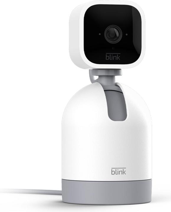 Amazon Mini caméra Pan-Tilt - Caméra de sécurité mobile enfichable blanche (1920 x 1080 Pixels)