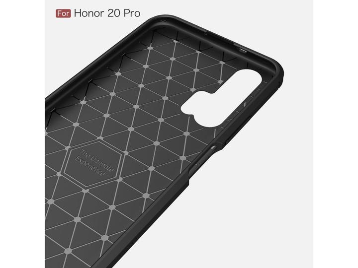 Image du produit Screenguard Housse Honor 20 Pro Carbon Brushed Soft TPU (Honor 20 Pro)