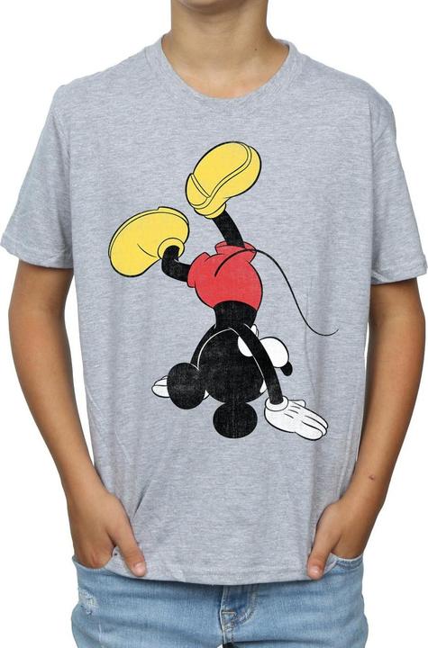 Actual product image Disney Boys Mickey Mouse Upside Down T-Shirt (152, 158)