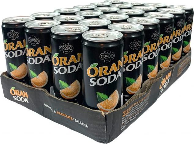 Actual product image Crodo Oransoda (24 x 33 cl)