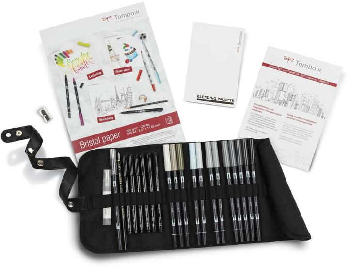 Produktbild Tombow Set Abt (Grau, 1 x)