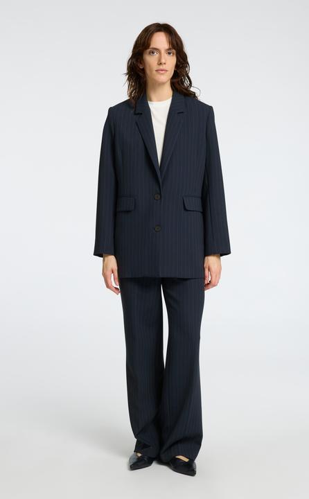 Produktbild Selected Femme Slfrita Ls Relaxed Blazer Pin Stri Noos (40)