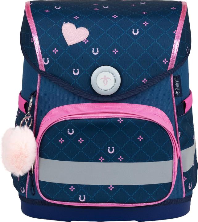 Immagine prodotto Belmil COMPACT Schulrucksack-Set Meet your Horses (19 l)