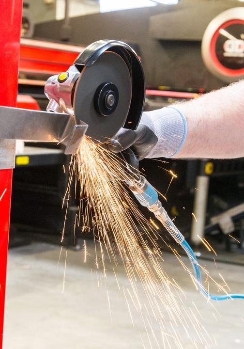 Actual product image HAZET Right-angle grinder 9033N-7 (125 mm)