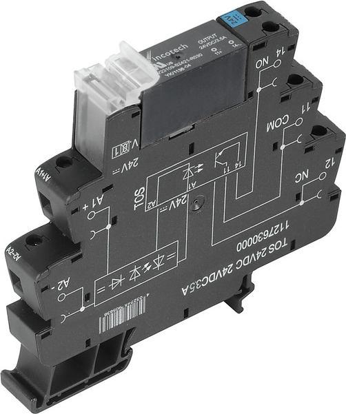 Produktbild Weidmüller Optokoppler 230-203V 5A 5-33V Transistor 1127630000