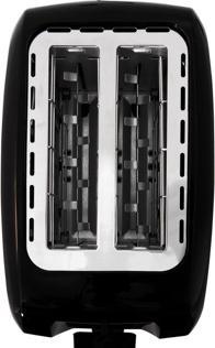 Actual product image Inventum Tomado Toaster 750W Black Stainless Steel