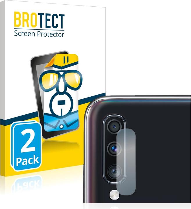 Actual product image BROTECT Screen Protector Clear (2 Piece, Samsung Galaxy A70)