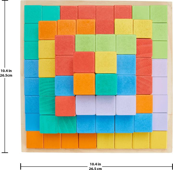 Produktbild Fisher-Price Kunterbunte Holzbausteine