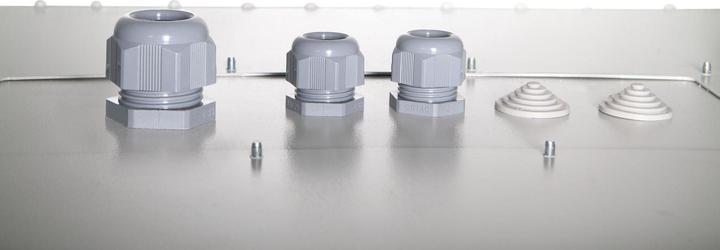 Produktbild Digitus Wandgehäuse IP55 - zur Anwendung im Aussenbereich - 600x600 mm (BxT) (7 HE, 19 Zoll Rack)