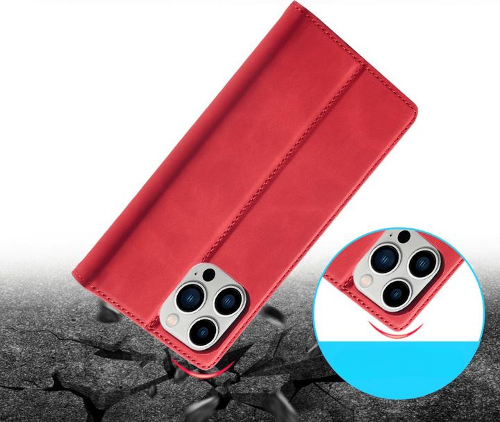 Actual product image LC.Imeeke iPhone 16 Pro - Flip Case Vintage (Apple iPhone 16 Pro)