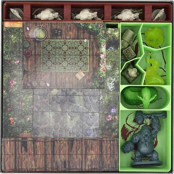 Actual product image Feldherr Organiser Insert for HeroQuest (2021) - The Jungle of Delthrak - Br (Plastic)