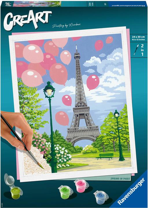 Image du produit Ravensburger Peinture par numéros- Le printemps à Paris