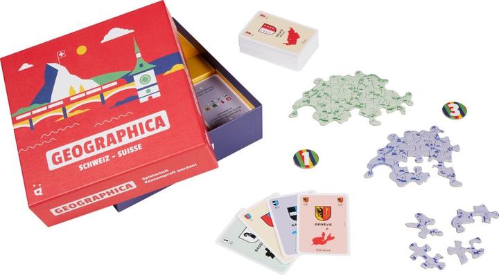 Immagine prodotto Helvetiq Geographica Svizzera - Suisse (Tedesco, Francese)