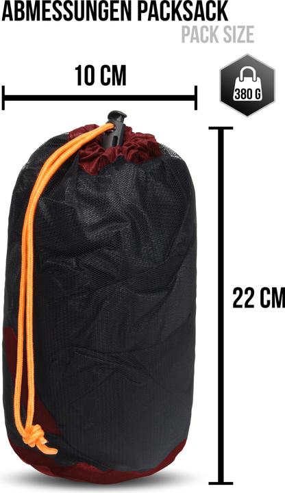 Immagine prodotto Normani Sacco a pelo con copertura antipioggia SleeBag (2.30 m)