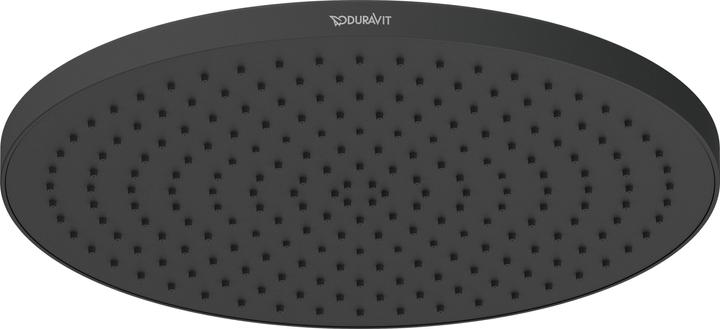 Produktbild Duravit Kopfbrause 1 jet, 230 schwarz matt (1 Strahlarten, 24 l/min)