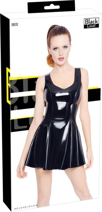 Produktbild Black Level Lack Kleid schwarz L (L)