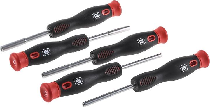 Actual product image Rs Pro 5 Piece Precision Metric Nut Driver Set