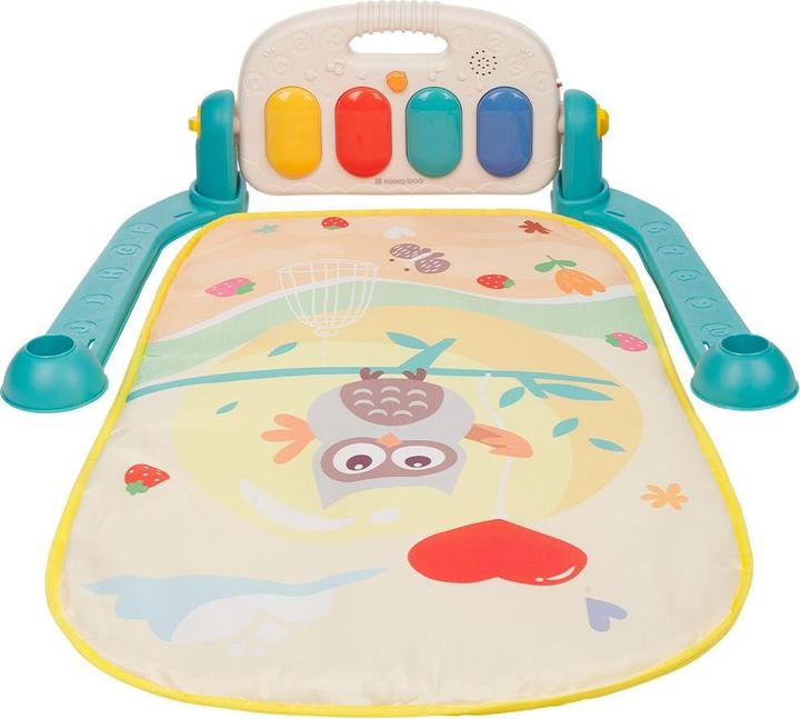 Actual product image Kikkaboo Happy Owl play arch play mat