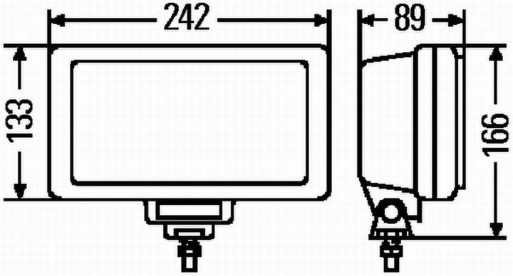 Produktbild Hella Nebelscheinwerfer Halogen (H3)