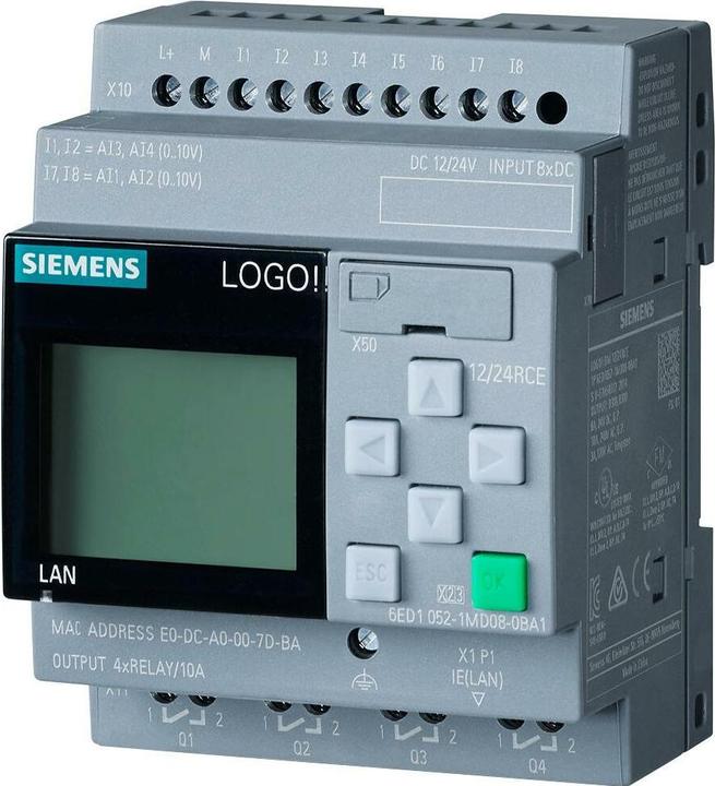 Immagine prodotto Siemens SIEM 6ED1052-2CC08-0BA2 LOGO! 24 CEo