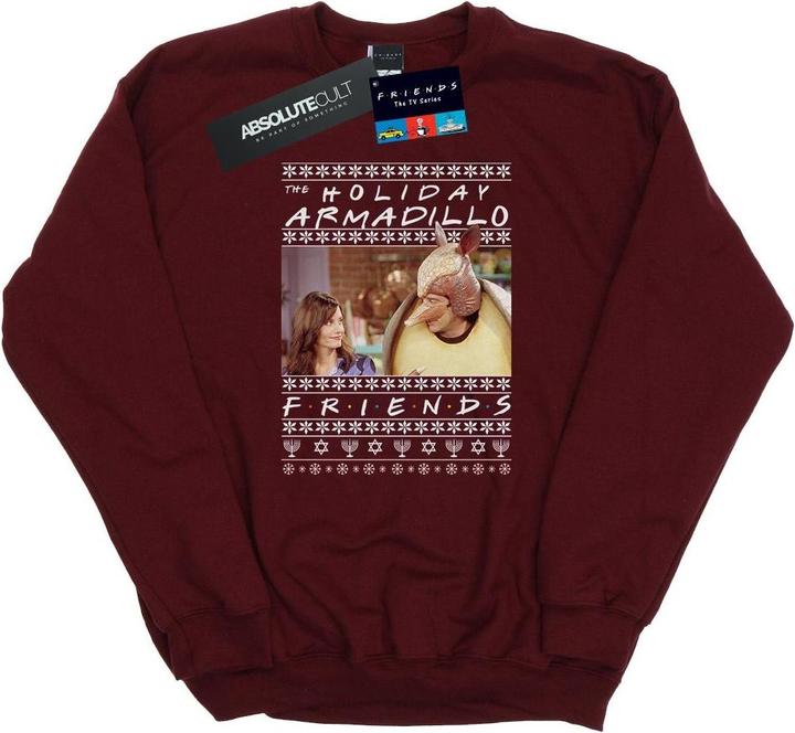 Friends Fair Isle Holiday Armadillo Sweatshirt (XL)