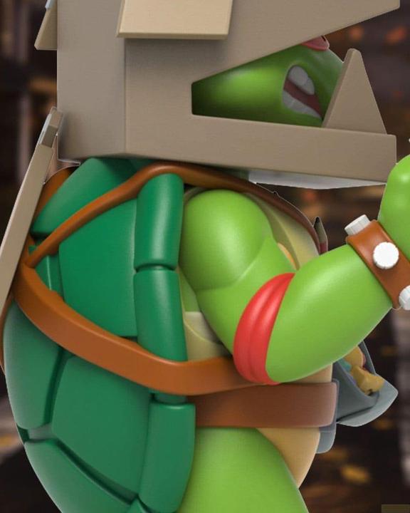 Actual product image Mighty Jaxx Teenage Mutant Ninja Turtles Figur Remixx Raphael Cowa-BOO-nga! Edition 15 cm