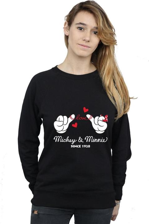 Immagine prodotto Disney Mickey Mouse Love Hands Felpa Donna (S)
