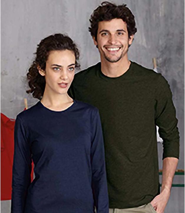 Produktbild Kariban Slim Fit TShirt mit Rundhalsausschnitt Langarm (3XL)