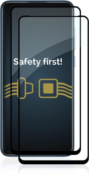 Productafbeelding Savvies Schermbeschermer van volledig gepantserd glas (2 Stuk, Xiaomi Redmi Note 9)