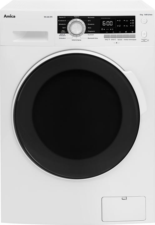 Amica Lave-linge WA 484 070 Capacité 8 kg 1400 tr/min (8 kg, Gauche)