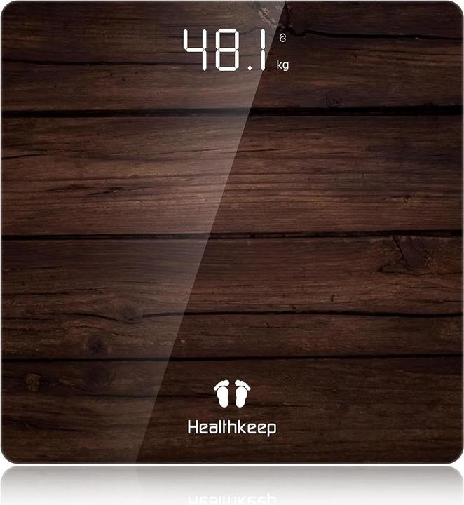 Produktbild Healthkeep Digitale Personenwaage mit LED-Anzeige (180 kg)