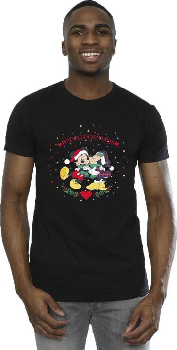 Image du produit Disney - T-shirt MICKEY MOUSE MICKEY MINNIE CHRISTMAS - Homme (S)